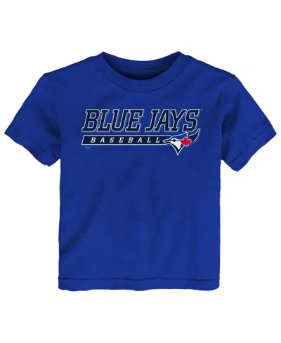 Outerstuff Babies' Toddler Boys And Girls Royal Toronto Blue Jays Take The Lead T-shirt