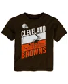 Outerstuff Toddler Brown Cleveland Browns Teamwork T-shirt In Brown
