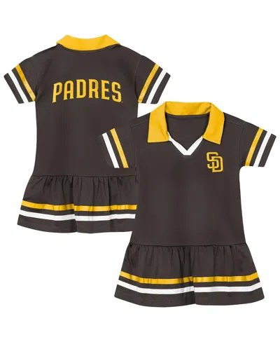 Outerstuff Babies' Toddler Brown San Diego Padres Star Player Dress