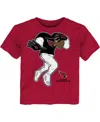 Outerstuff Toddler Cardinal Arizona Cardinals Stiff Arm T-shirt In Cardinal