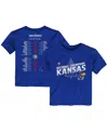 Outerstuff Toddler Girls And Boys Royal Kansas Jayhawks 2022 Ncaa Men's Basketball National Champions Bracket T In Royal