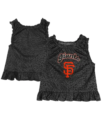 Outerstuff Babies' Toddler Girls Black San Francisco Giants Playground Dress
