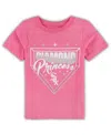 Outerstuff Toddler Girls Pink Houston Astros Diamond Princess T-shirt In Pink