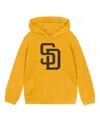 Outerstuff Toddler Gold San Diego Padres Primary Logo Fleece Pullover Hoodie In Brown