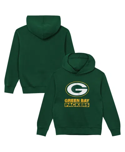 Outerstuff Babies' Toddler Green Bay Packers Back To Basics Hoodie