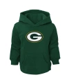 OUTERSTUFF TODDLER GREEN GREEN BAY PACKERS LOGO PULLOVER HOODIE