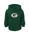Outerstuff Toddler Green Green Bay Packers Logo Pullover Hoodie In Green