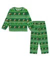 Outerstuff Toddler Green Oregon Ducks Ugly Sweater Pajama Set In Green