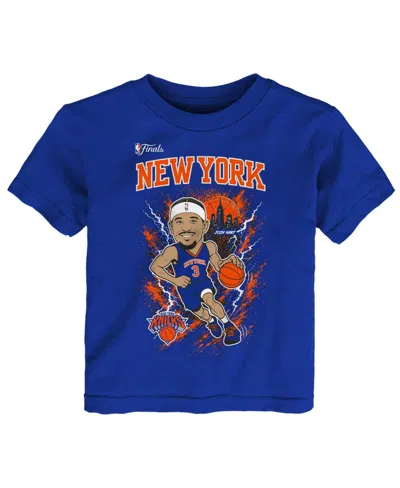 Outerstuff Babies' Toddler Josh Hart Blue New York Knicks 2026 Nba Finals Player T-shirt