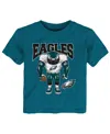 Outerstuff Toddler Midnight Green Philadelphia Eagles Brute Squad T-shirt In Teal