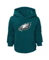Outerstuff Toddler Midnight Green Philadelphia Eagles Logo Pullover Hoodie In Green