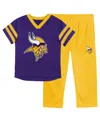 Outerstuff Toddler Minnesota Vikings T-shirt And Pants Set In Multi