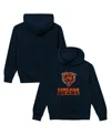 Outerstuff Toddler Navy Chicago Bears Back To Basics Hoodie In Blue