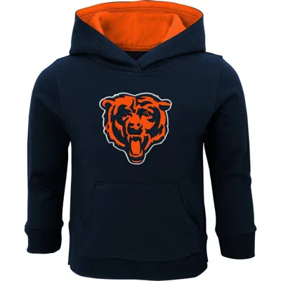 Outerstuff Kids'  Toddler Navy Chicago Bears Prime Pullover Hoodie In Blue