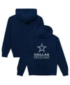 Outerstuff Toddler Navy Dallas Cowboys Back To Basics Hoodie In Blue