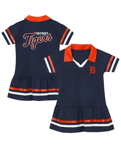 Outerstuff Babies' Toddler Navy Detroit Tigers Star Player Dress In Blue