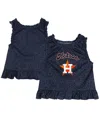 Outerstuff Toddler  Navy Houston Astros Playground Dress In Blue