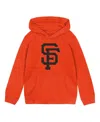 Outerstuff Toddler Orange San Francisco Giants Primary Logo Fleece Pullover Hoodie In Orange