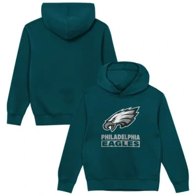 Outerstuff Kids' Toddler   Midnight Green Philadelphia Eagles Back To Basics Hoodie