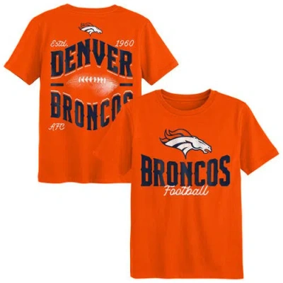 Outerstuff Kids' Toddler  Orange Denver Broncos Top Pick T-shirt