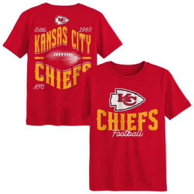 Outerstuff Kids' Toddler  Red Kansas City Chiefs Top Pick T-shirt