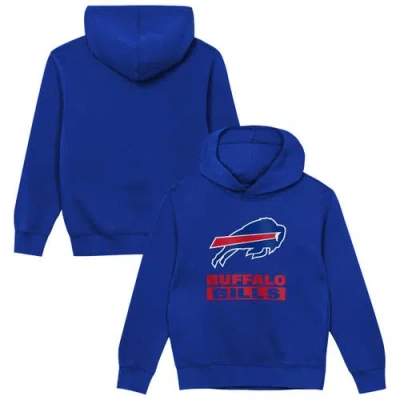 Outerstuff Kids' Toddler   Royal Buffalo Bills Back To Basics Hoodie In Blue