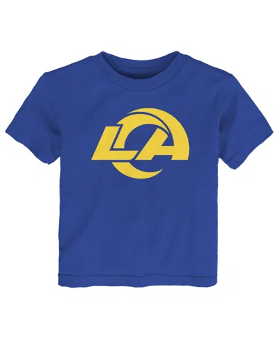 Outerstuff Babies' Toddler  Royal Los Angeles Rams Primary Logo T-shirt In Blue