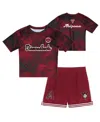 Outerstuff Toddler Red Arizona Diamondbacks Pinch Hitter Infielder T-shirt Shorts Set