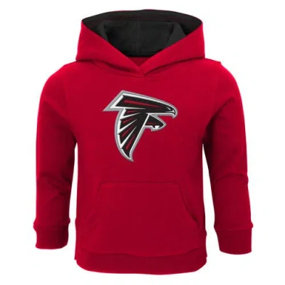 Outerstuff Kids'  Toddler Red Atlanta Falcons Prime Pullover Hoodie In Pink