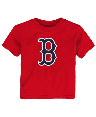 Outerstuff Babies' Toddler Red Boston Red Sox Primary Logo T-shirt
