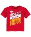 Outerstuff Toddler Red Kansas City Chiefs Teamwork T-shirt In Red