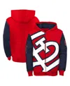 Outerstuff Toddler Red St. Louis Cardinals Postcard Full-zip Hoodie In Red,navy