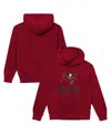 Outerstuff Toddler Red Tampa Bay Buccaneers Back To Basics Hoodie In Red