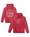 Outerstuff Toddler Red Wisconsin Badgers Team Banner Fleece Pullover Hoodie In Red