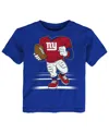 Outerstuff Toddler Royal New York Giants Game Fit T-shirt In Blue