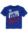 Outerstuff Toddler Royal New York Giants Teamwork T-shirt In Blue