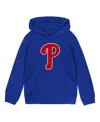 Outerstuff Toddler Royal Philadelphia Phillies Primary Logo Fleece Pullover Hoodie In Royal
