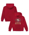 Outerstuff Toddler Scarlet San Francisco 49ers Back To Basics Hoodie In Red