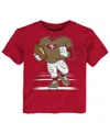 Outerstuff Toddler Scarlet San Francisco 49ers Game Fit T-shirt In Red
