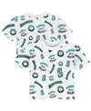 Outerstuff Toddler White Seattle Mariners Run Down T-shirt In Green