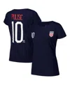 Outerstuff Women's Christian Pulisic Navy Usmnt Name Number T-shirt In Navy