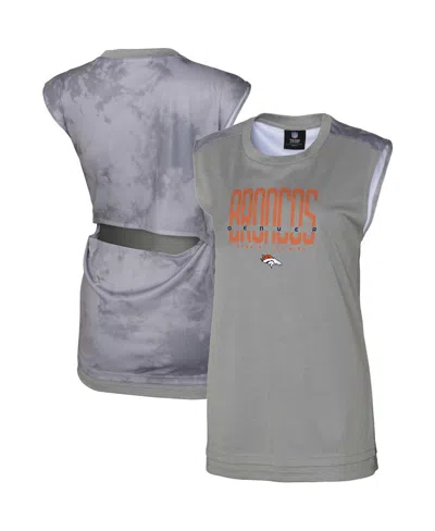 Outerstuff Gray Denver Broncos No Sweat Tank Top