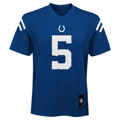 Outerstuff Kids'  Youth Anthony Richardson Royal Indianapolis Colts Replica Player Jersey In Blue