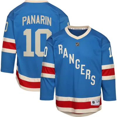 Outerstuff Kids'  Youth Artemi Panarin Blue New York Rangers Centennial Replica Jersey