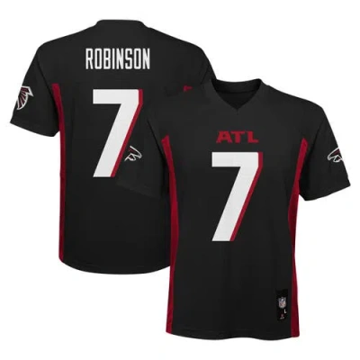 Outerstuff Kids'  Youth Bijan Robinson Black Atlanta Falcons Replica Player Jersey