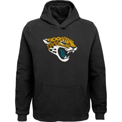 Outerstuff Kids'  Youth Black Jacksonville Jaguars Team Logo Pullover Hoodie