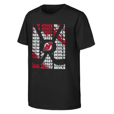 Outerstuff Kids' Youth Black New Jersey Devils Box T-shirt