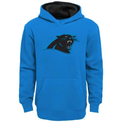 Outerstuff Kids'  Youth Blue Carolina Panthers Prime Pullover Hoodie