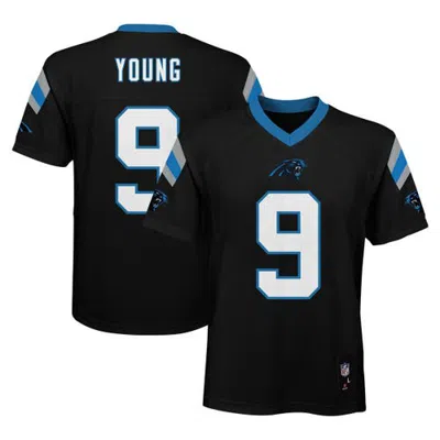 Outerstuff Kids'  Youth Bryce Young Black Carolina Panthers Replica Player Jersey