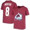 Outerstuff Big Boys Cale Makar Burgundy Colorado Avalanche Player Name And Number T-shirt In Burgundy